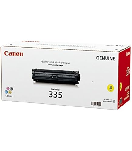 Amazon.co.jp: CANON トナーカートリッジ335 4色セット 純正品
