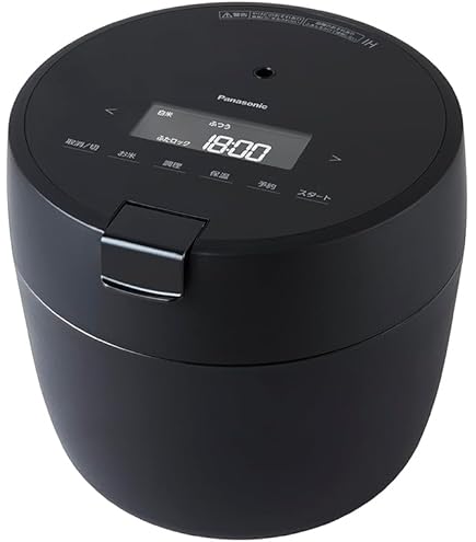 Amazon | パナソニック 5.5合 炊飯器 IH式 ステンレスブラック SR