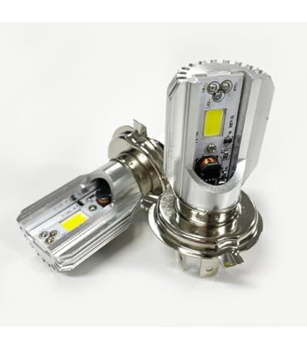 Amazon | スティード400 バイク用 H4 Hi/Lo LED ヘッドライト ホワイト