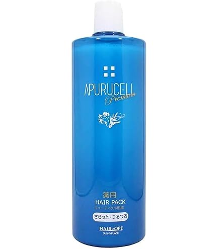 Amazon.co.jp: サニープレイス アプルセル プレミアム 薬用ヘアパック