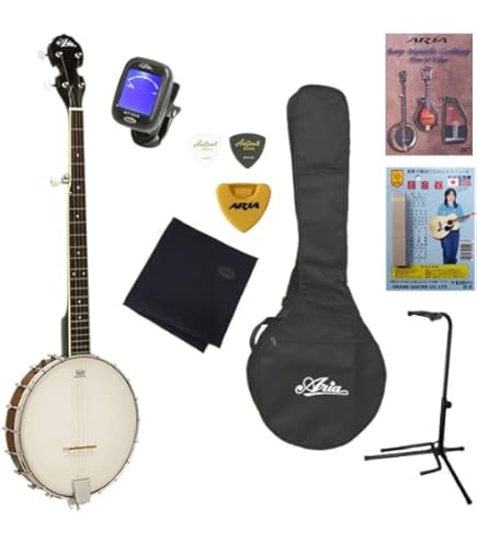 Amazon.co.jp: ARIA アリア ギターバンジョー 6弦タイプ ハードケース