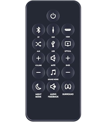 Amazon | 交換用リモコン for JBL Bar Studio 2.0 Channel Soundbar BT