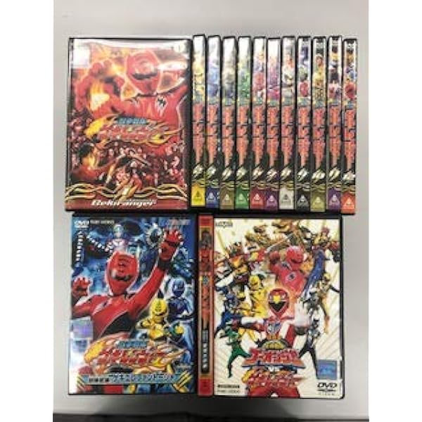 Amazon.co.jp: 獣拳戦隊ゲキレンジャー 全12巻セット [マーケット