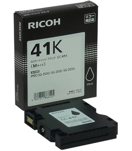 Amazon.co.jp: リコー GC41 4色セット（ BK/C/M/Y ）純正 SG