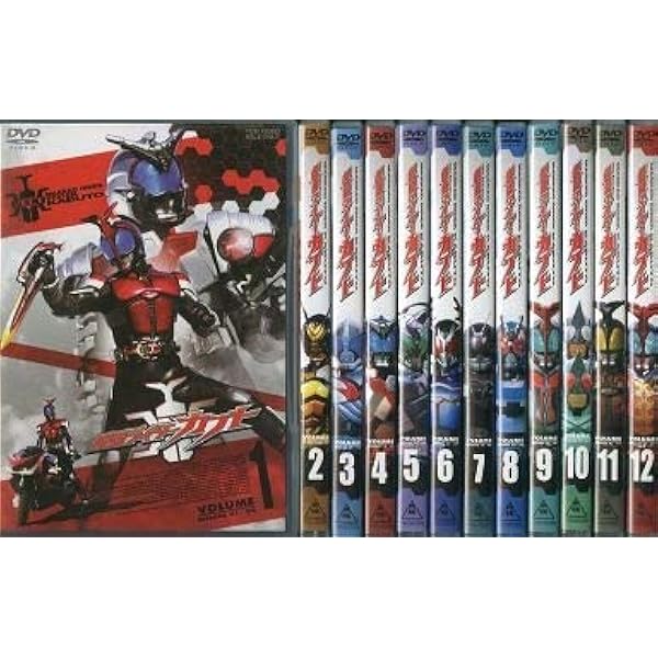 Amazon.co.jp: 仮面ライダーキバ [レンタル落ち] 全12巻セット