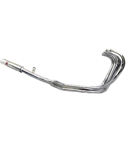 Amazon | ZRX400 マフラー/ ZRX400Ⅱ 前期 豪 メッキ 鉄管 (【豪