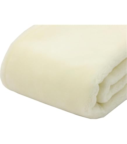 Amazon｜無印良品 カシミヤ混毛布 アイボリー シングルサイズ 140