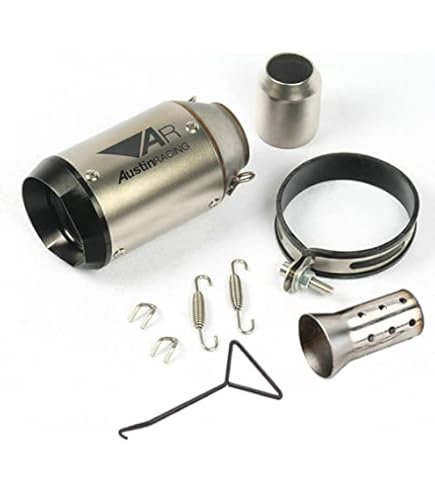 Amazon | アクラポビッチ(AKRAPOVIC) スリップオンマフラー チタン