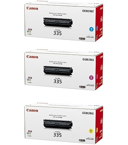 Amazon.co.jp: CANON トナーカートリッジ335 4色セット 純正品
