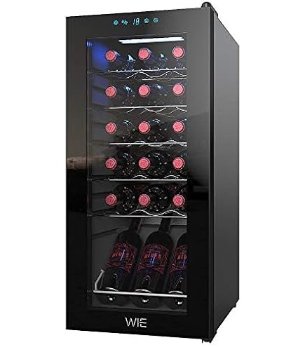 Amazon.co.jp: WIE ワインセラー 18本収納 省エネ エコ 振動抑制 恒温