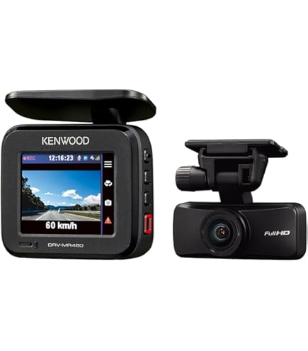 Amazon | ケンウッド ドライブレコーダー DRV-MR570 前後撮影 2カメラ