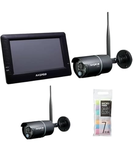 リコール対応済み】マスプロ製「WHC7M2」（モニター＆カメラセット