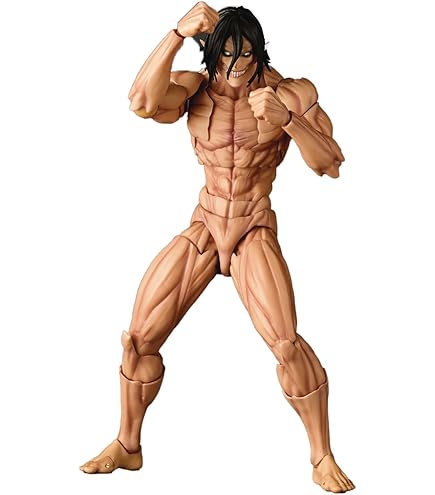 Amazon | 進撃巨人 超大型巨人 ムキムキソフビフィギュア | フィギュア