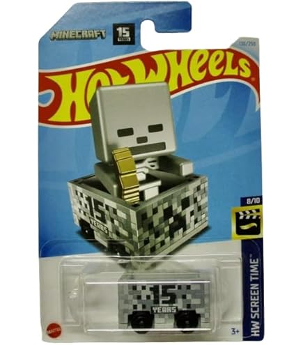 Amazon | Hot Wheels 2019 HW Screen Time Minecraft Minecart 25/250
