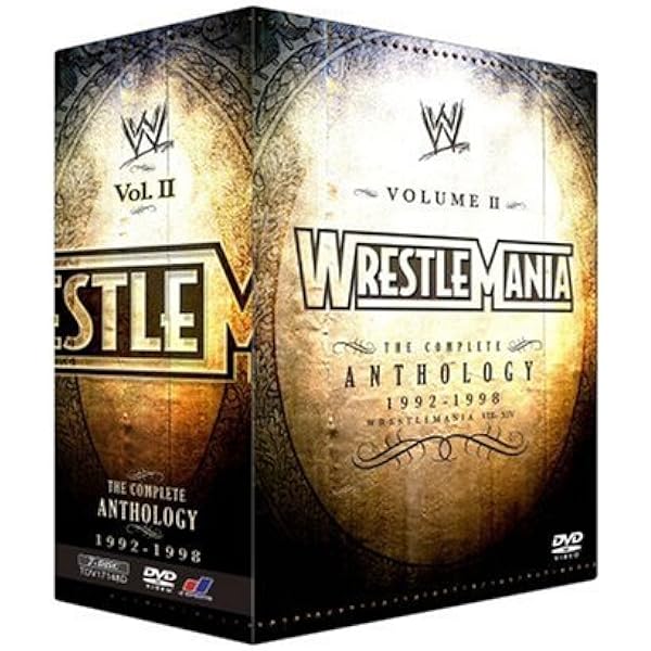 Amazon.co.jp: WWE レッスルマニア・アンソロジーBOX3 XV-XXI (3000