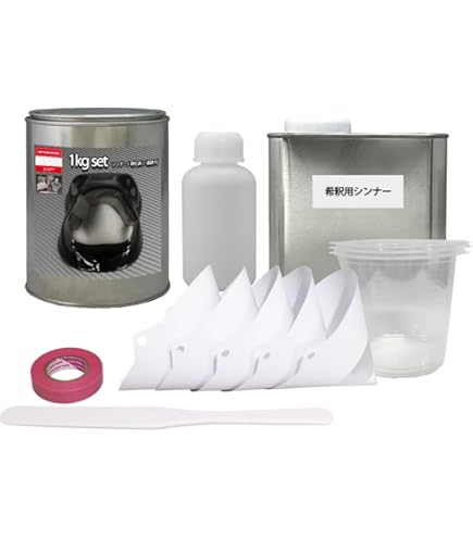 Amazon | naxウレタンプラサフ メガV1 グレー 500gセット/日本ペイント