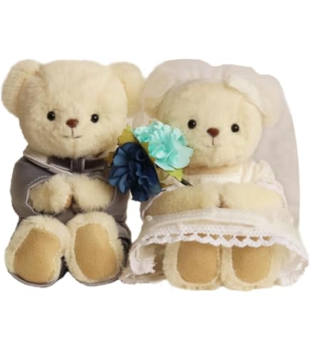 Amazon.co.jp: パラシュートベアーセット ウエディングベアセット/新郎