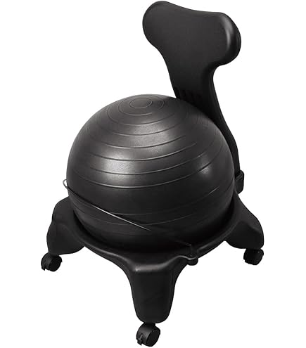 Amazon.co.jp: MAROOMS マルームズ バランスボール チェア 体幹 ヨガ