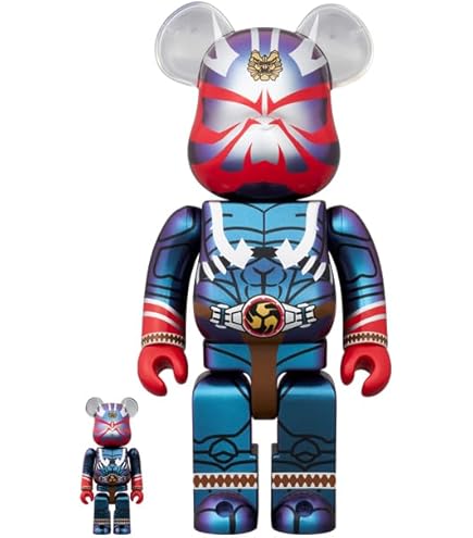 Amazon.co.jp: BE@RBRICK 仮面ライダーカブト 100％ & 400％ : おもちゃ