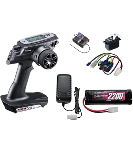 Amazon | サンワ RX-391付セカンドパック（受信機・ESC・サーボセット