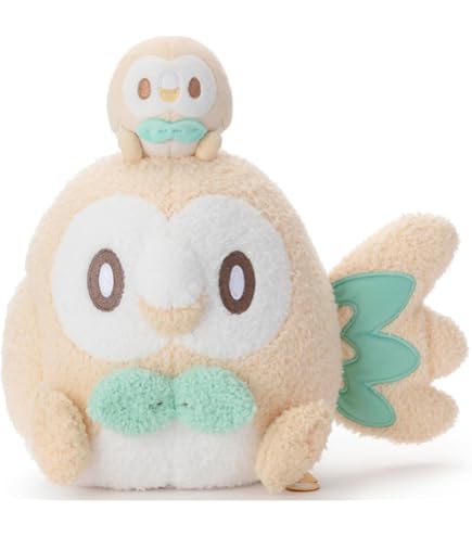 Amazon.co.jp: ポケモンセンターオリジナル ぬいぐるみ モクロー鏡餅