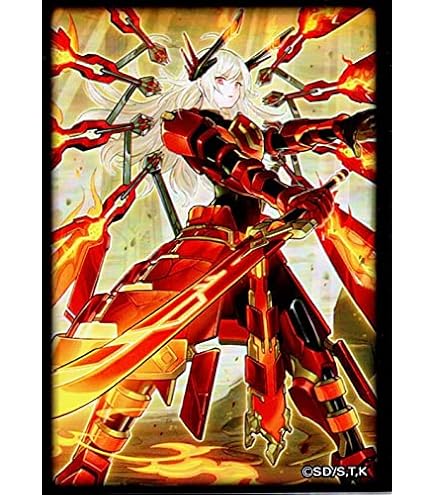 Amazon.co.jp: 日本語版 カードスリーブ 2023 賜炎の咎姫 【100枚入り