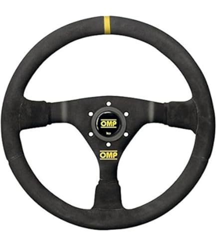 Amazon | OMP ステアリング 320 ALU S STEERING WHEELS ブラック