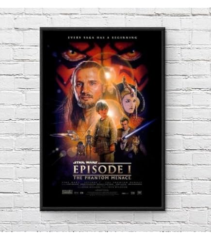 Amazon.co.jp: 映画ポスター スターウォーズ エピソード1 ファントム