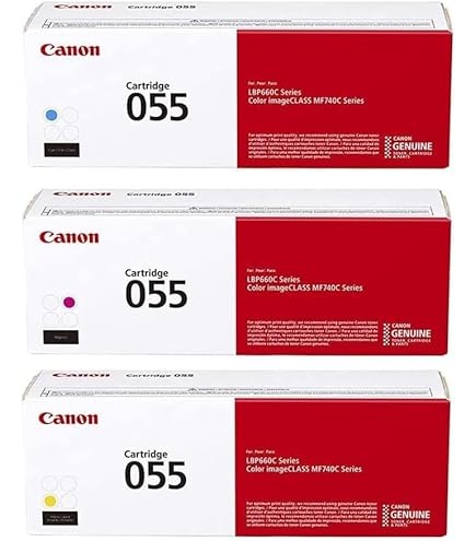 Amazon.co.jp: 【純正品】CANON トナーカートリッジ055H 4色5本セット
