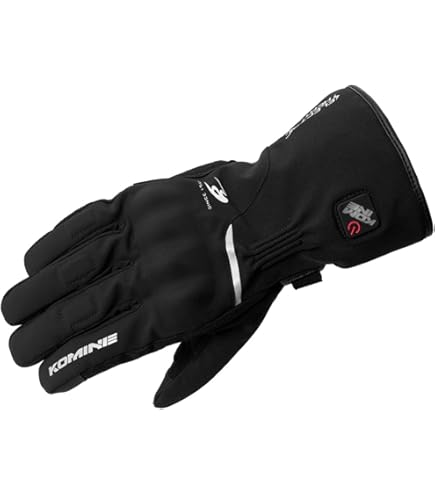 Amazon | コミネ(KOMINE) バイク用 グローブ エレクトリックヒート