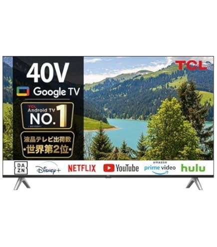 Amazon | TCL 40V型 Googleスマートテレビ 40S5405 地デジ,BS,CS