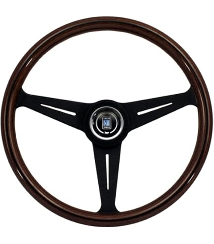 Amazon | NARDI(ナルディ) クラシックウッド&ブラックスポーク