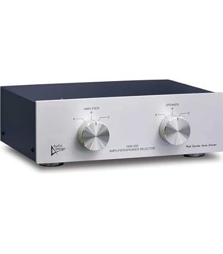 Amazon.co.jp: オーディオデザイン デュアルラインセレクター HAS-33L