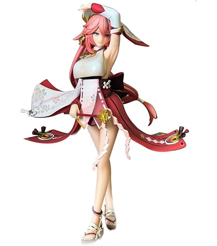 Amazon.co.jp: miHoYo 原神 八重神子·妖狐の巫女Ver. 1/6スケール 塗装