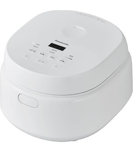 Amazon | パナソニック 電子ジャー炊飯器 3合 ホワイト SR-MZ051-W