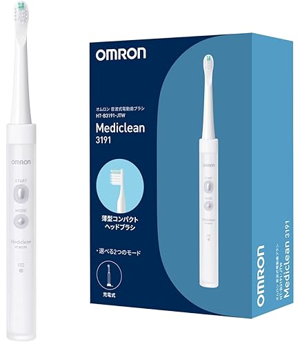 Amazon.co.jp: オムロン 電動歯ブラシ（ブラック）OMRON 音波式 HT