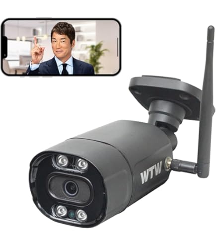 Amazon.co.jp: WTW 塚本無線 500万画素標準カメラ 黒【PoE追加 防犯