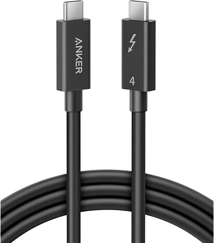 Amazon.co.jp: Thunderbolt 4(USB‑C)Proケーブル(1.8 m) : パソコン