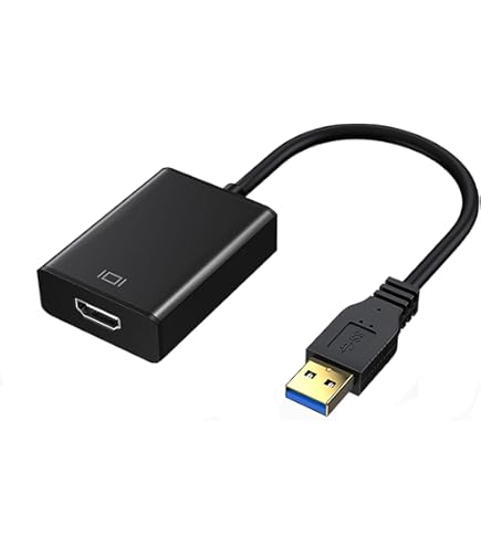 Amazon.co.jp: USB HDMI 変換アダプタ USB HDMI 変換ケーブル USB HDMI