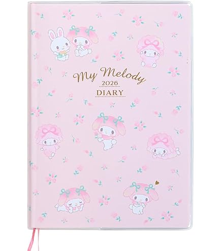 Amazon.co.jp: カミオジャパン サンリオ 手帳 2025年 B6 ウィークリー