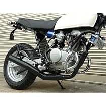 Amazon | PRETTY RACING製 エイプ100 APE ショート管 黒 マフラー