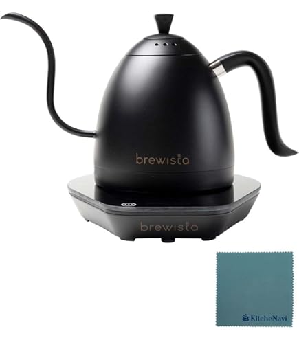 Amazon | Brewista Artisan Gooseneck Variable Kettle 0.6L ピュア