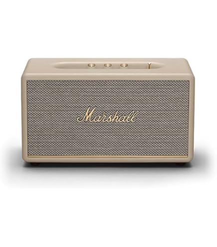 Amazon.co.jp: Marshall ワイヤレススピーカー Woburn III クリーム