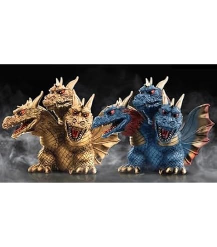 Amazon.co.jp: 東宝怪獣シリーズ 鎮座獣 キングギドラ1964 約12cm 【全