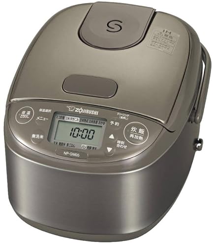 Amazon | 象印マホービン 炊飯器 3合 ステンレスブラウン NP-GL05-XT