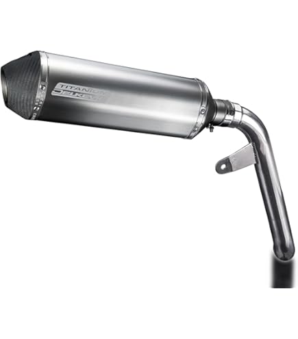 Amazon | DELKEVIC スリップオンステンレスオーバルマフラー☆SUZUKI