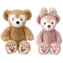 Amazon.co.jp: ダッフィー シェリーメイ ぬいぐるみ セット 43cm S
