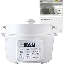 Amazon | アイリスオーヤマ 電気圧力鍋 圧力鍋 3L 3~4人用 低温調理