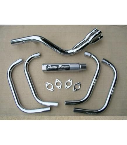 Amazon | PRETTY RACING製 XJR400 4HM 54π ガニマタ ブレット管