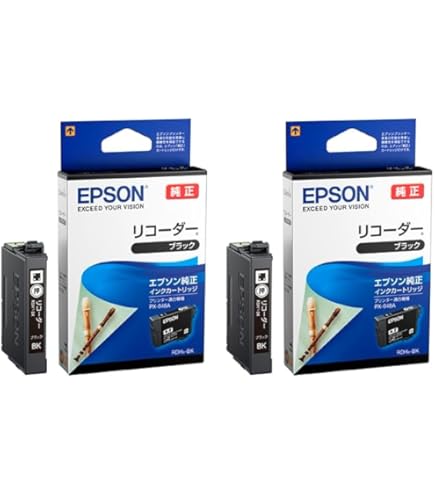 Amazon.co.jp: EPSON 純正インク RDH-BK-L リコーダー ブラックL 増量